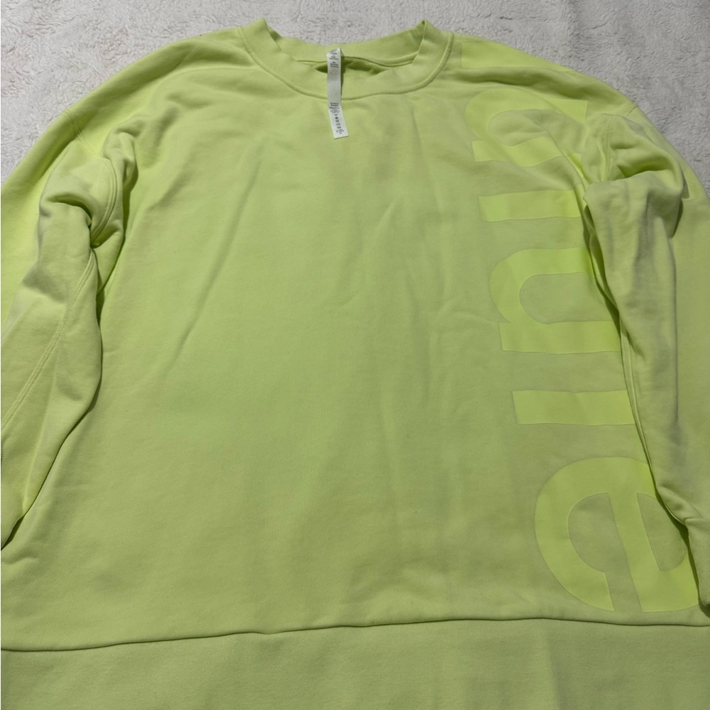 Lululemon oversized sweatshirt
